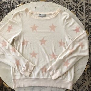 Wildfox Seeing Stars Baggy Beach Jumper